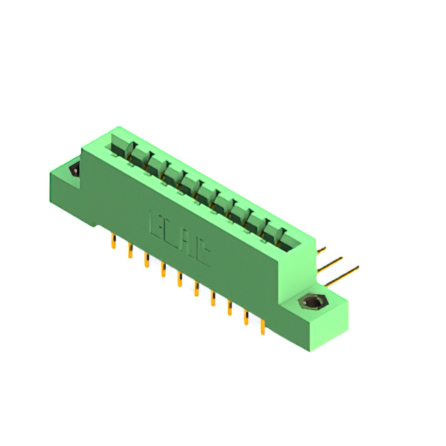 CONN EDGE DUAL FMALE 20POS 0.156