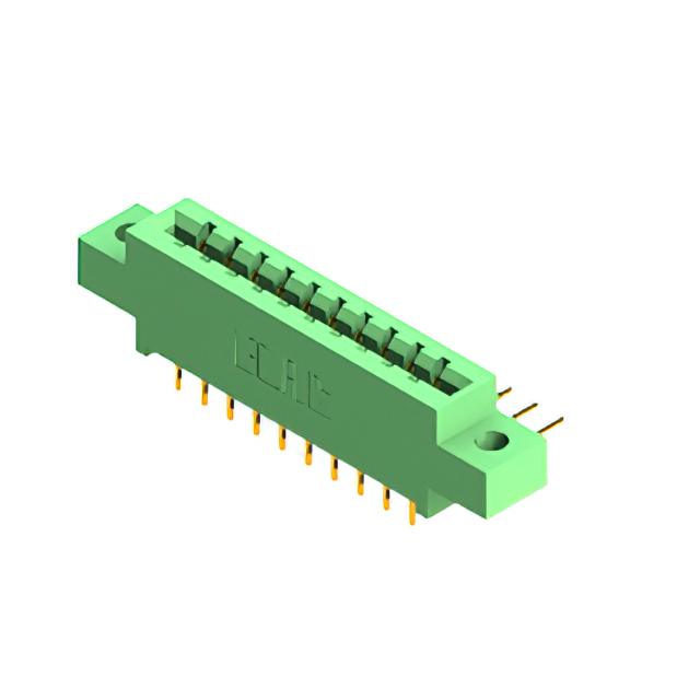 CONN EDGE DUAL FMALE 20POS 0.156
