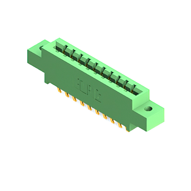 CONN EDGE DUAL FMALE 20POS 0.156