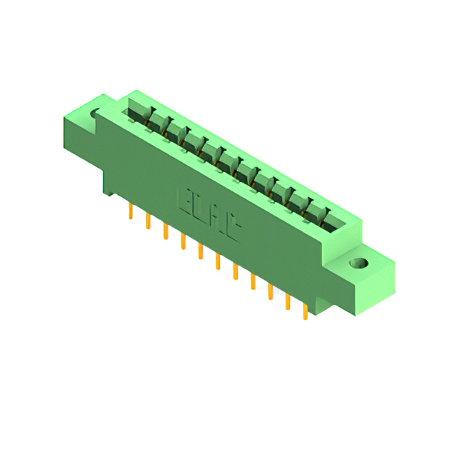CONN EDGE DUAL FMALE 22POS 0.156