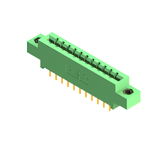 CONN EDGE DUAL FMALE 22POS 0.156