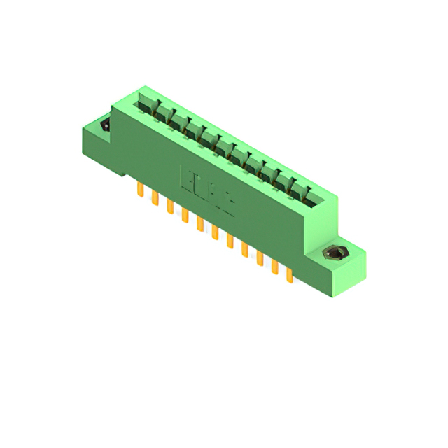 CONN EDGE DUAL FMALE 22POS 0.156