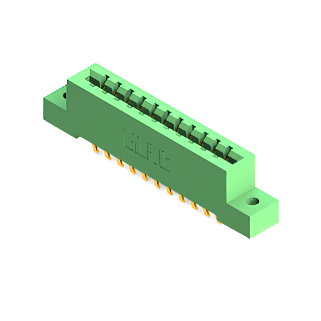 CONN EDGE DUAL FMALE 22POS 0.156