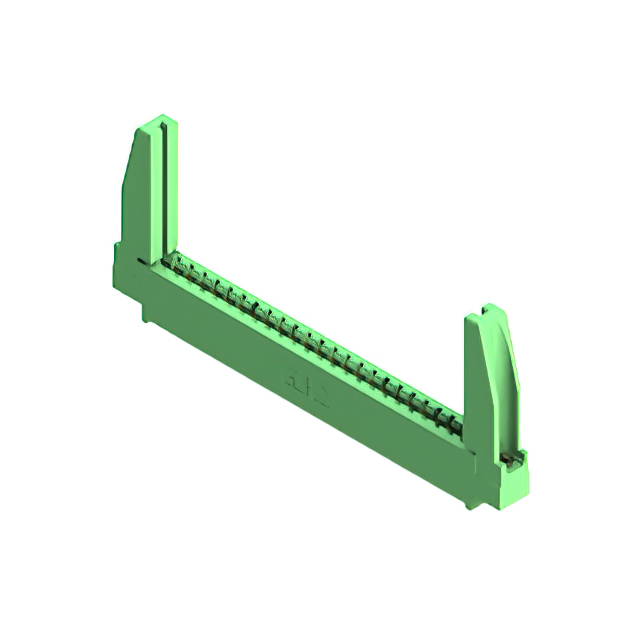 CONN EDGE SGL FMALE 24POS 0.156