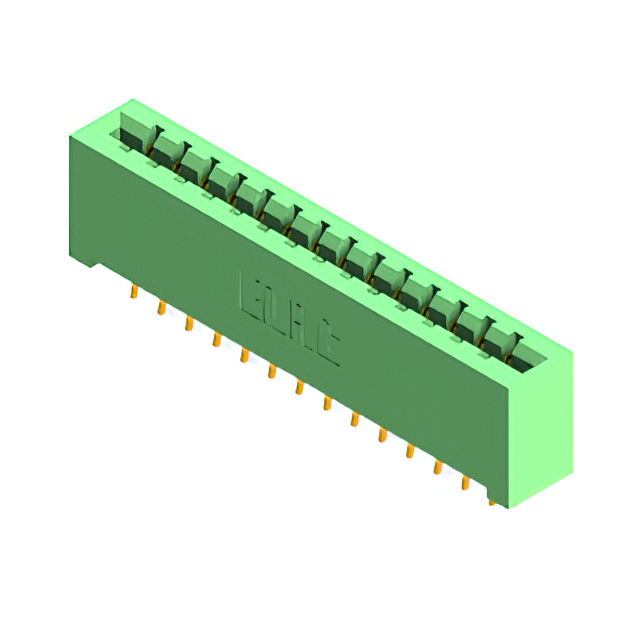 CONN EDGE DUAL FMALE 28POS 0.156