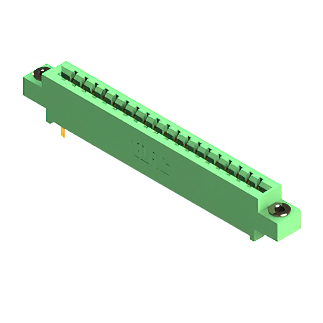 CONN EDGE DUAL FMALE 38POS 0.156