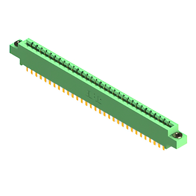 CONN EDGE DUAL FMALE 62POS 0.156
