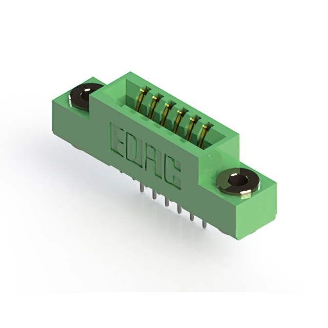 CONN EDGE SINGLE FML 6POS 0.100