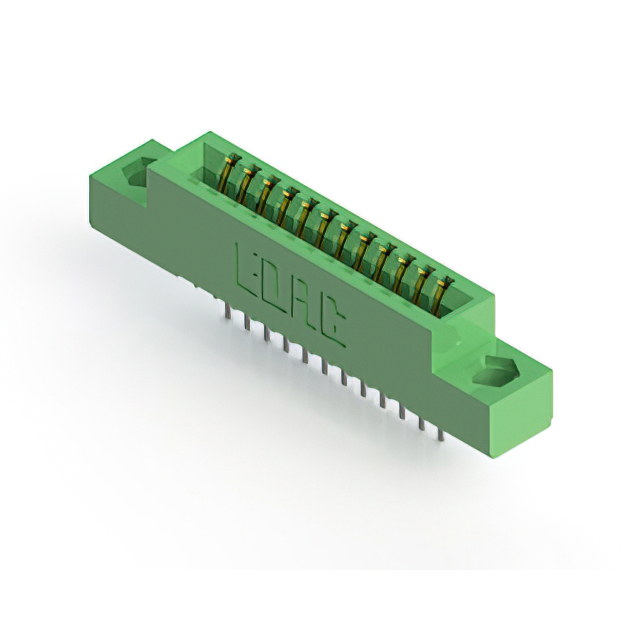 CONN EDGE SINGLE FML 12POS 0.100