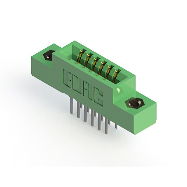 CONN EDGE DUAL FMALE 12POS 0.100