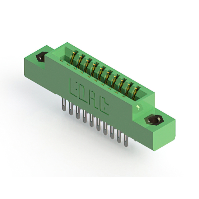 CONN EDGE DUAL FMALE 20POS 0.100