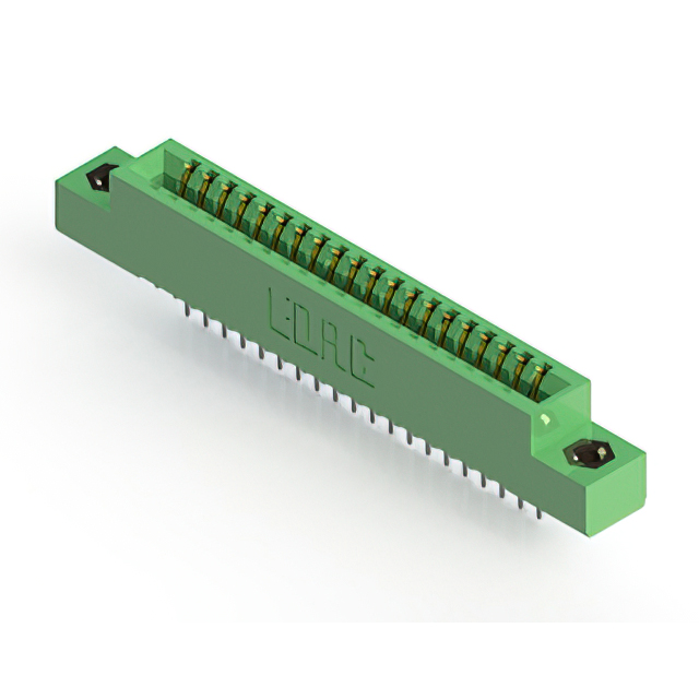 CONN EDGE SINGLE FML 20POS 0.100