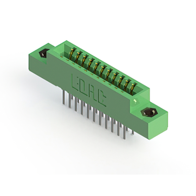CONN EDGE DUAL FMALE 22POS 0.100