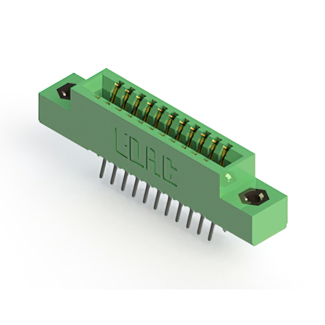 CONN EDGE DUAL FMALE 22POS 0.100