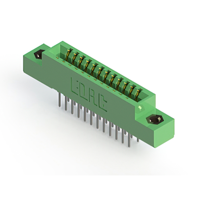 CONN EDGE DUAL FMALE 24POS 0.100