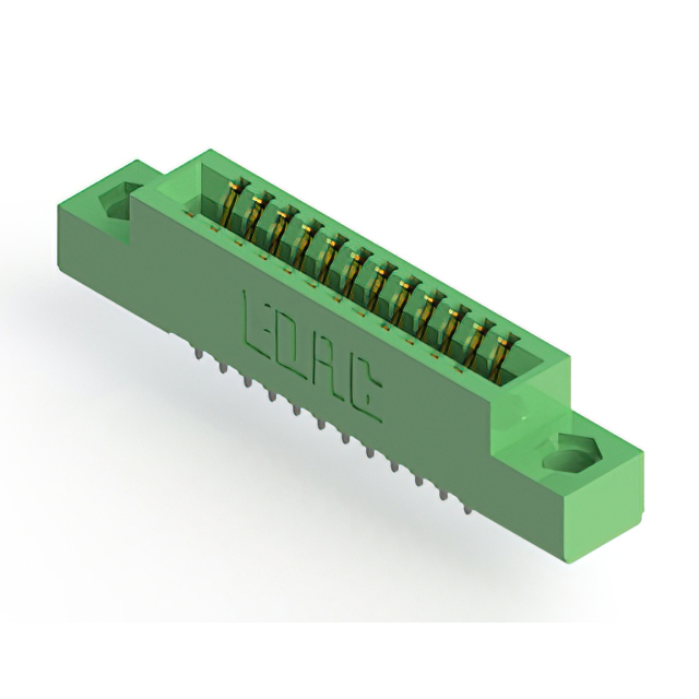 CONN EDGE DUAL FMALE 24POS 0.100