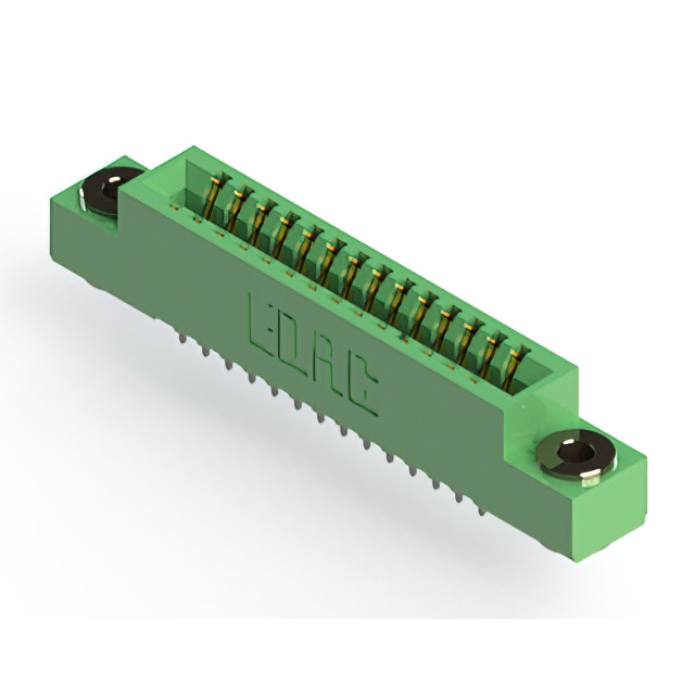 CONN EDGE DUAL FMALE 28POS 0.100