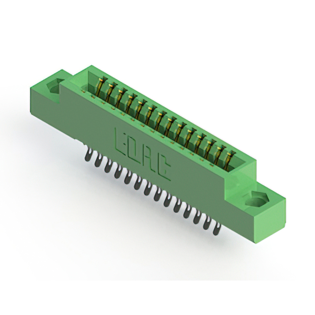 CONN EDGE DUAL FMALE 28POS 0.100