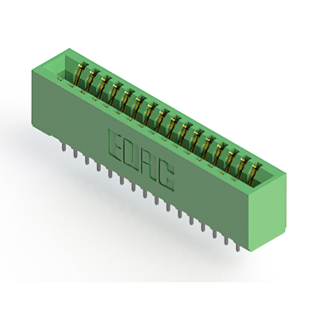 CONN EDGE DUAL FMALE 32POS 0.100