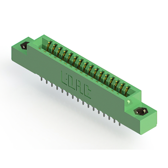 CONN EDGE DUAL FMALE 32POS 0.100