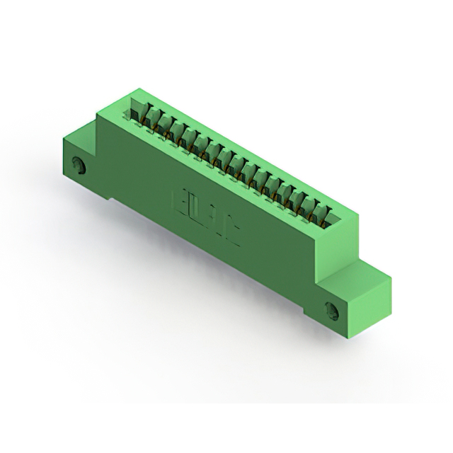 CONN EDGE SINGLE FML 16POS 0.100