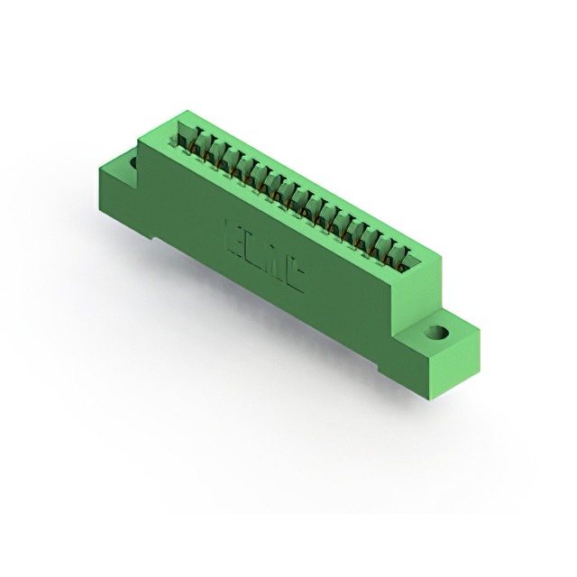 CONN EDGE SINGLE FML 16POS 0.100