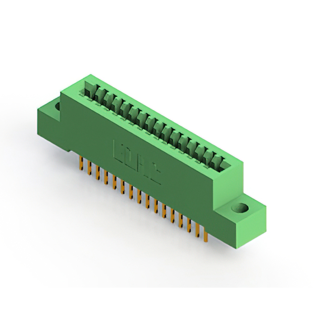 CONN EDGE SINGLE FML 16POS 0.100