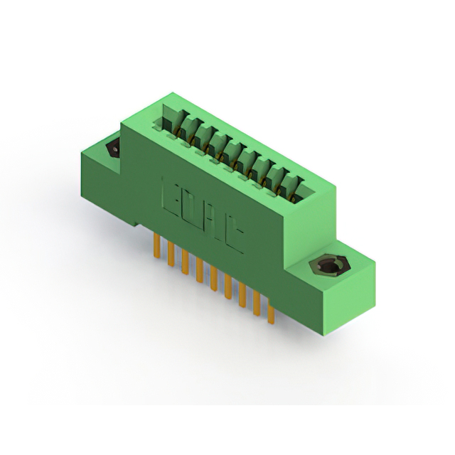 CONN EDGE DUAL FMALE 18POS 0.100