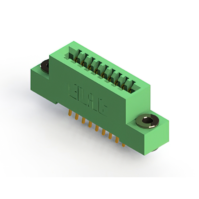 CONN EDGE DUAL FMALE 18POS 0.100
