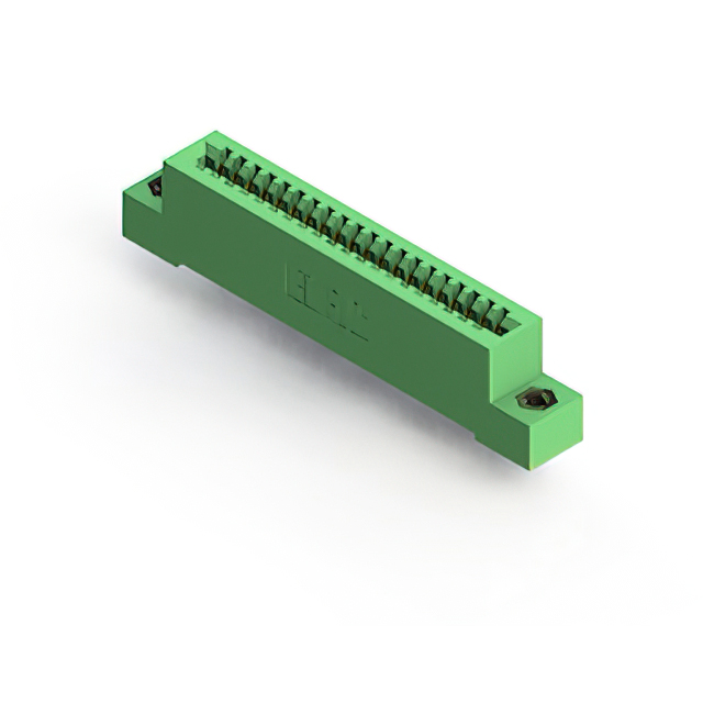 CONN EDGE SINGLE FML 20POS 0.100
