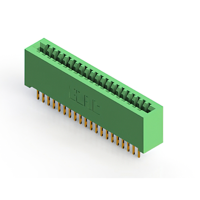 CONN EDGE SINGLE FML 20POS 0.100