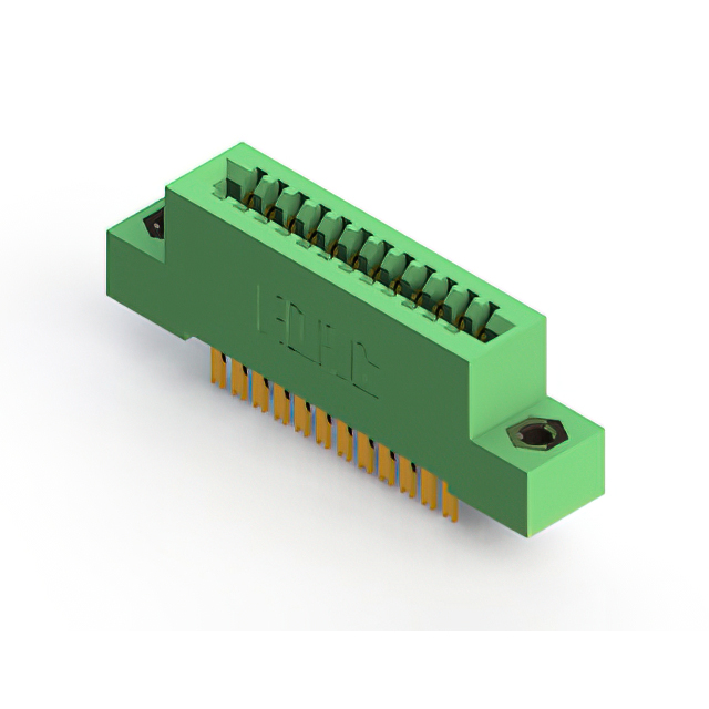 CONN EDGE DUAL FMALE 24POS 0.100