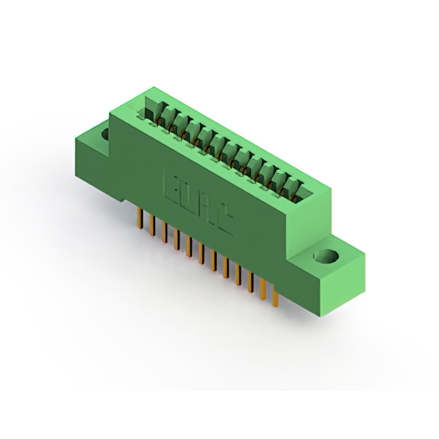 CONN EDGE DUAL FMALE 24POS 0.100