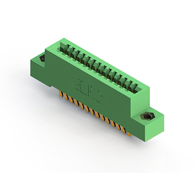 CONN EDGE DUAL FMALE 28POS 0.100