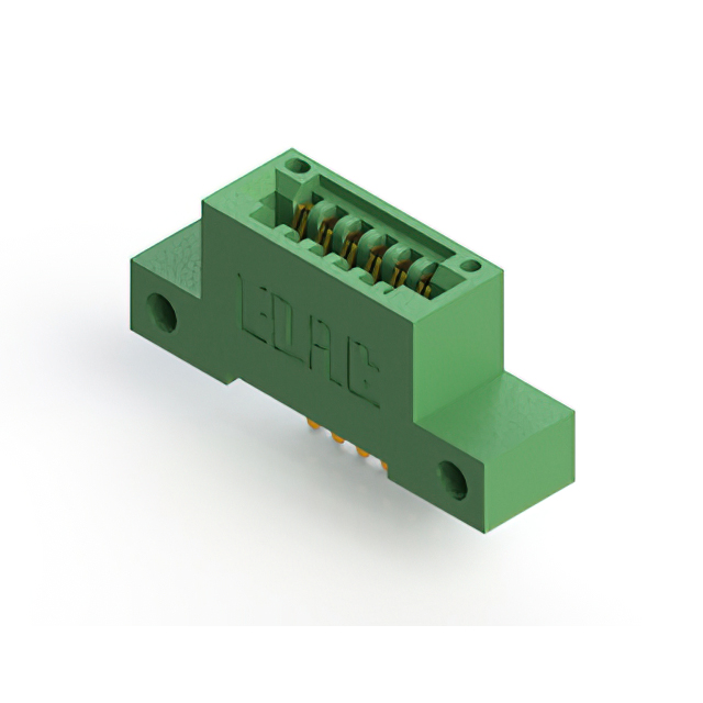 CONN EDGE SINGLE FML 6POS 0.100
