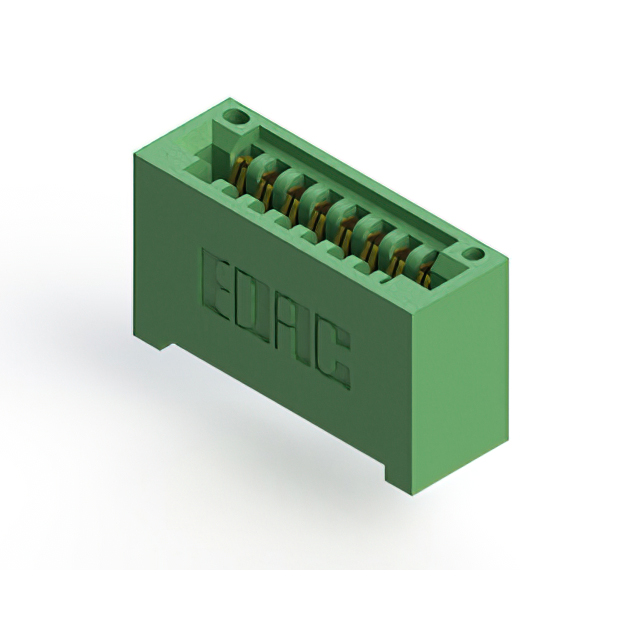 CONN EDGE SINGLE FML 8POS 0.100