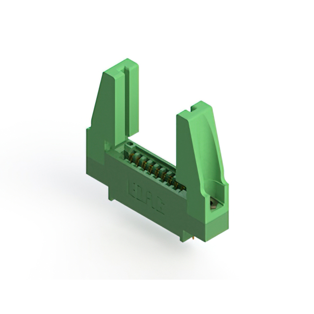 CONN EDGE SINGLE FML 10POS 0.100