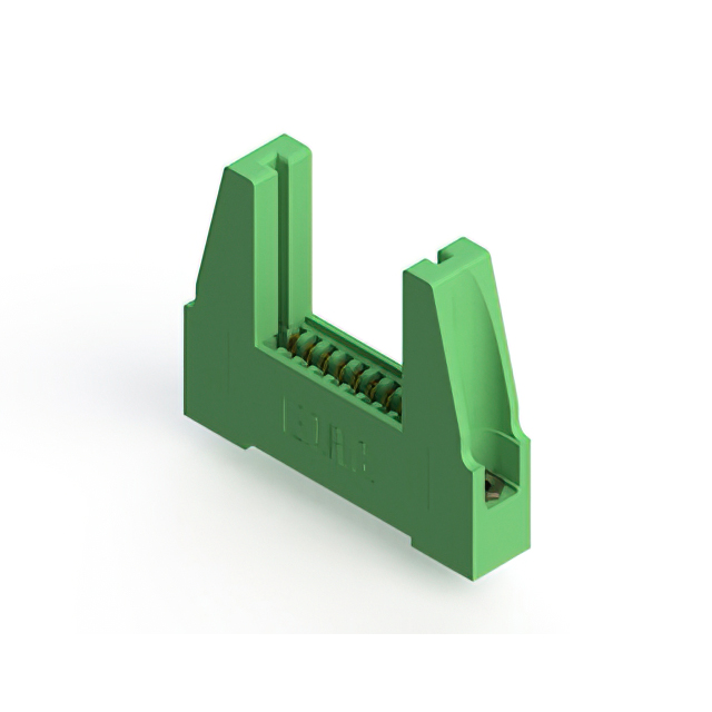 CONN EDGE SINGLE FML 10POS 0.100
