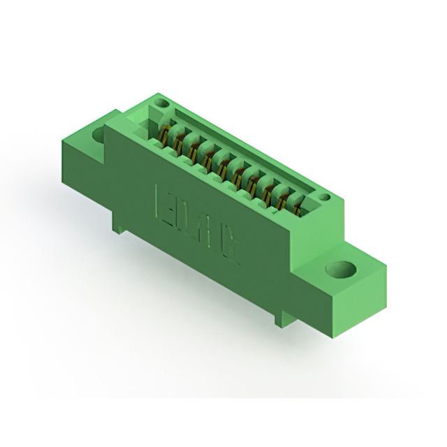 CONN EDGE SINGLE FML 10POS 0.100