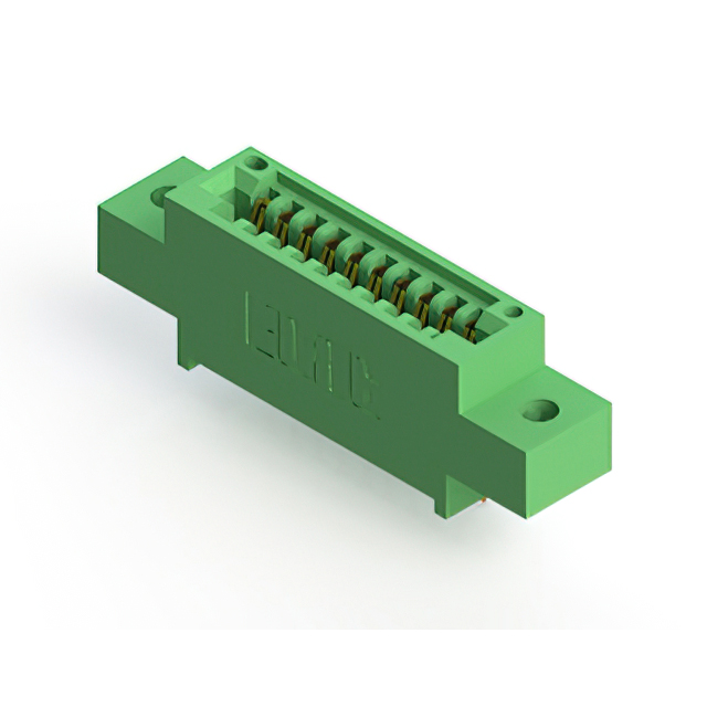 CONN EDGE SINGLE FML 10POS 0.100