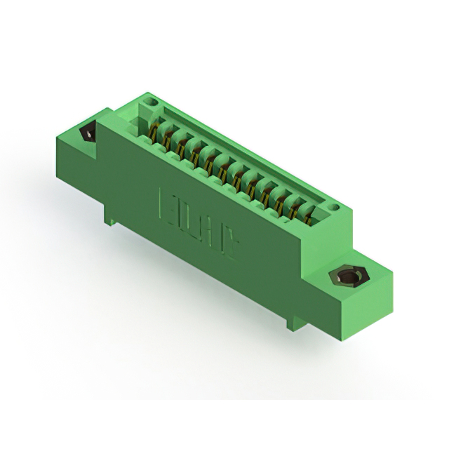 CONN EDGE SINGLE FML 12POS 0.100