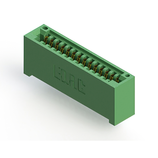 CONN EDGE SINGLE FML 14POS 0.100