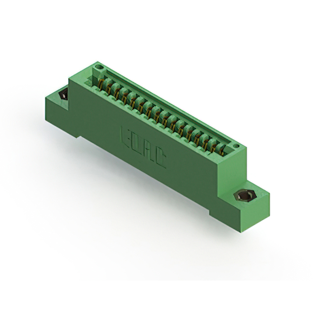 CONN EDGE SINGLE FML 16POS 0.100