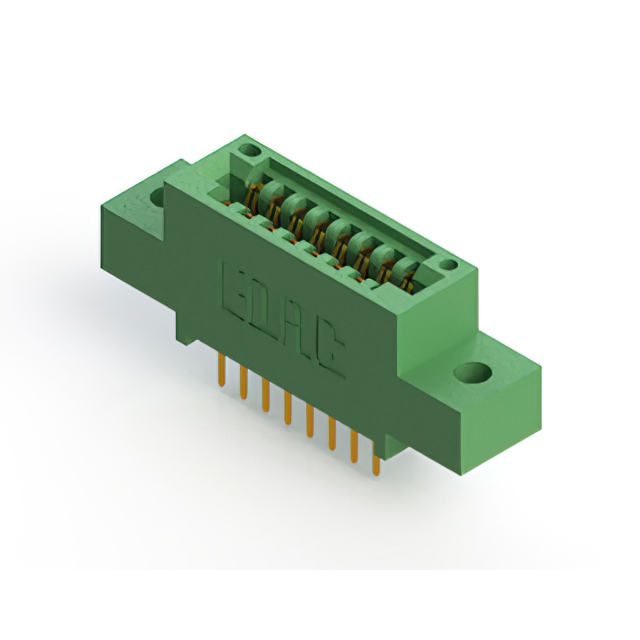 CONN EDGE DUAL FMALE 16POS 0.100
