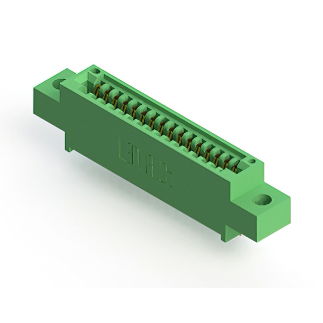 CONN EDGE SINGLE FML 16POS 0.100