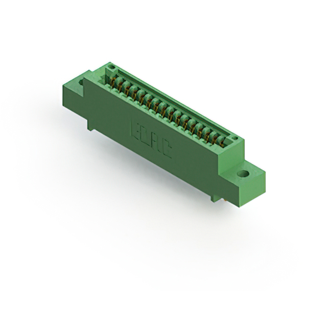CONN EDGE SINGLE FML 16POS 0.100