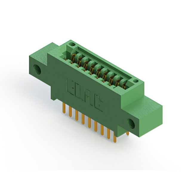 CONN EDGE DUAL FMALE 18POS 0.100