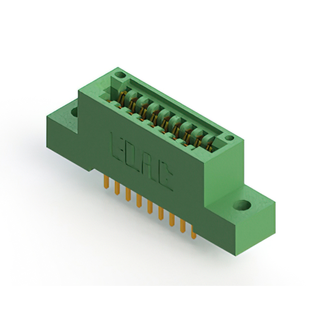 CONN EDGE DUAL FMALE 18POS 0.100