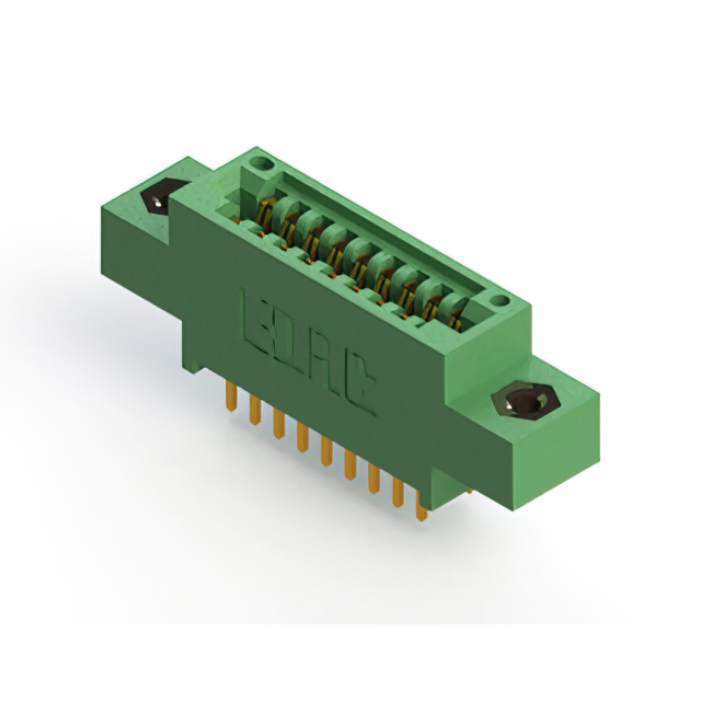 CONN EDGE DUAL FMALE 18POS 0.100