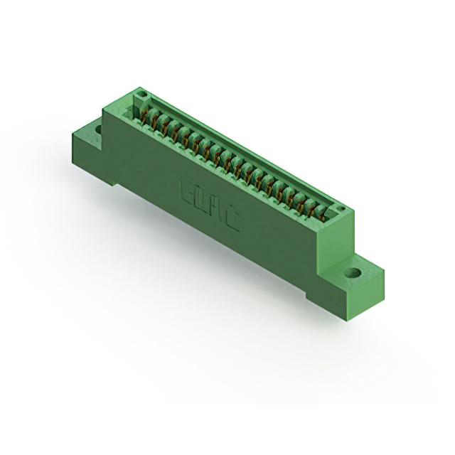 CONN EDGE SINGLE FML 18POS 0.100